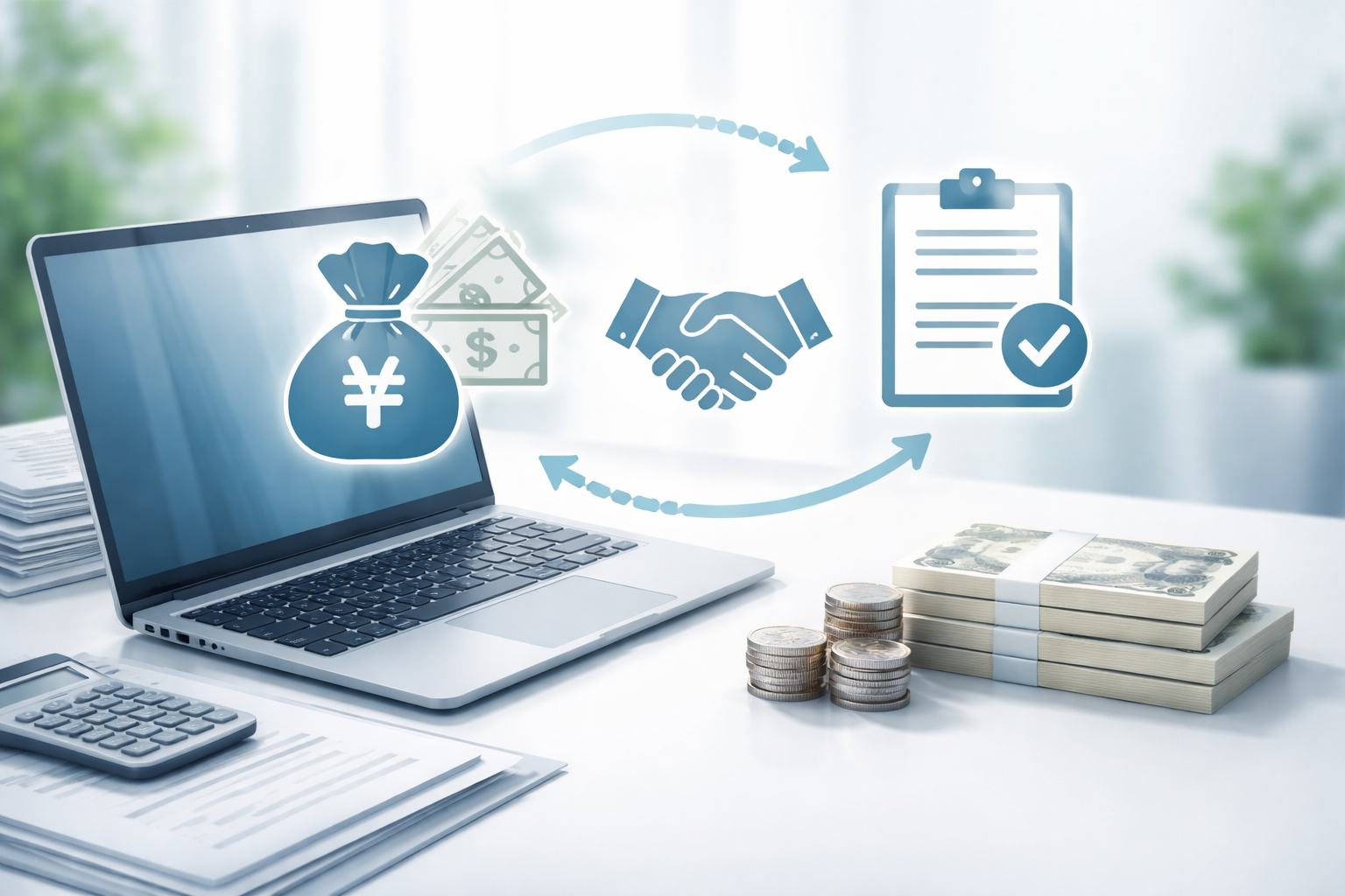 パソコンのリースバックで資金調達する流れと注意点をわかりやすく解説