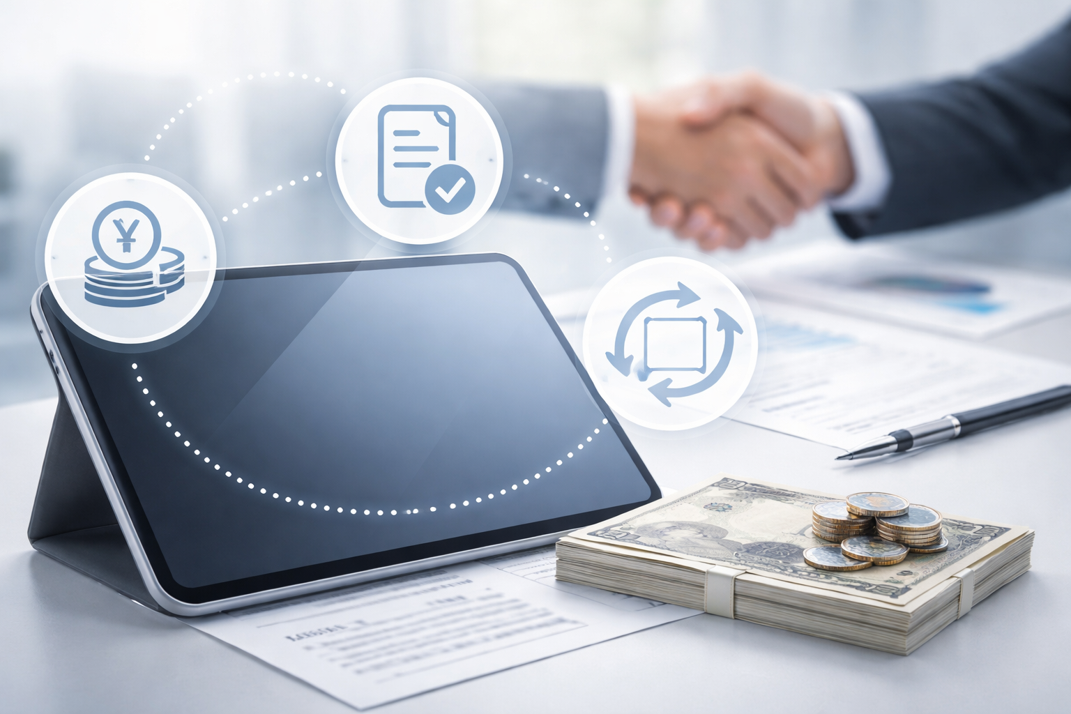 タブレットのリースバックとは？仕組みからメリット・デメリットまで徹底解説