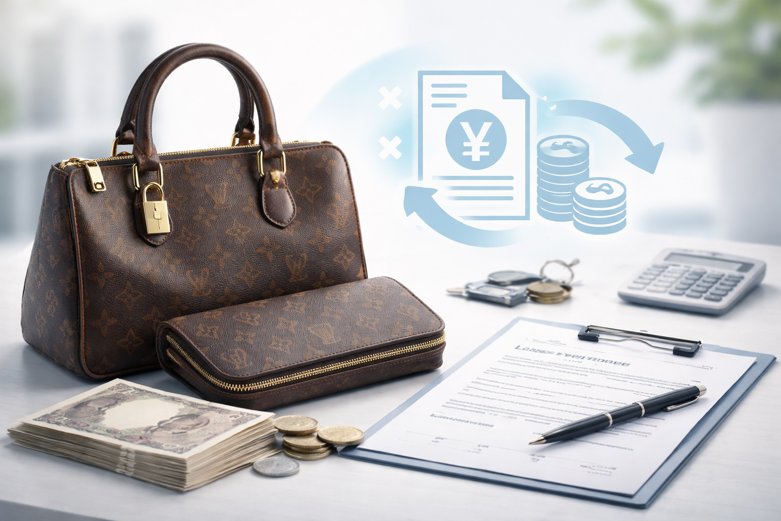 ルイ・ヴィトンのリースバックとは？手放さず現金化する仕組みを解説